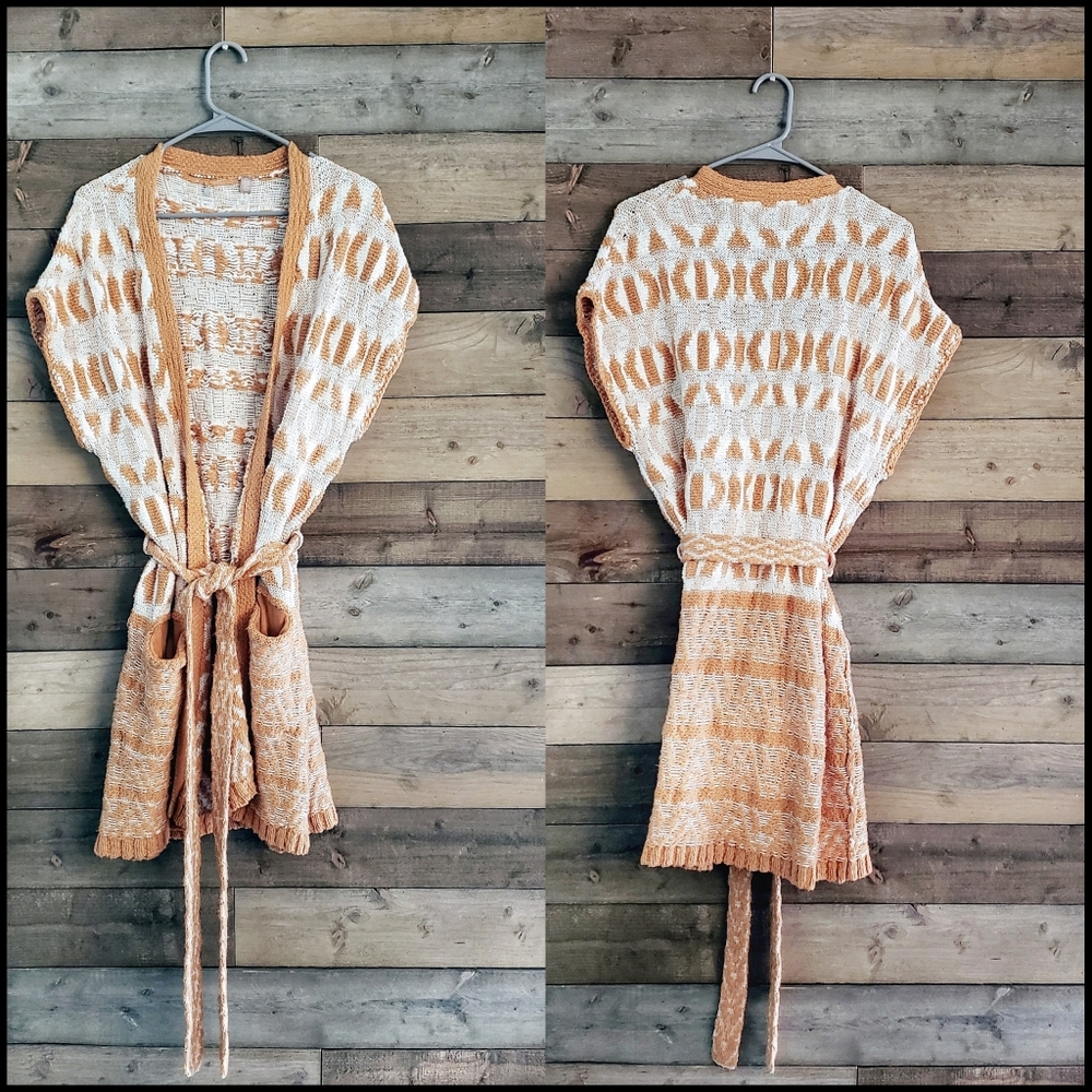 Anthropologie Knitted & Knotted Cardigan